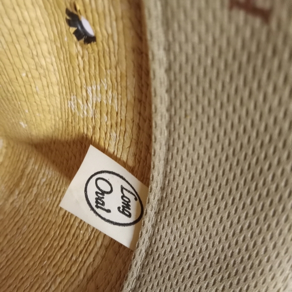 ATWOOD Straw Hat,Long Oval Style Kaycee , Natural Size 7 - Picture 12 of 13